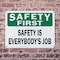 Signmission Safety Culture Sign, 14 in Width, Plastic, Rectangle OS-2PACK-SF-P-1014-L-19601 - alternate 8